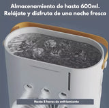 VENTILADOR DOBLE HUMIDIFICADOR + LUCES