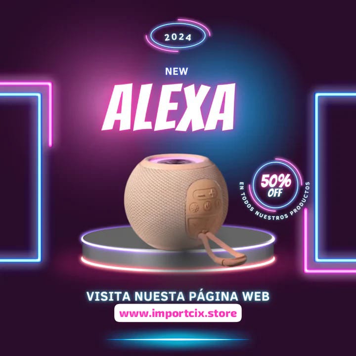 PARLANTE INTELIGENTE "ALEXA"