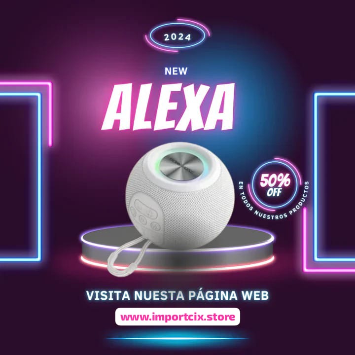 PARLANTE INTELIGENTE "ALEXA"