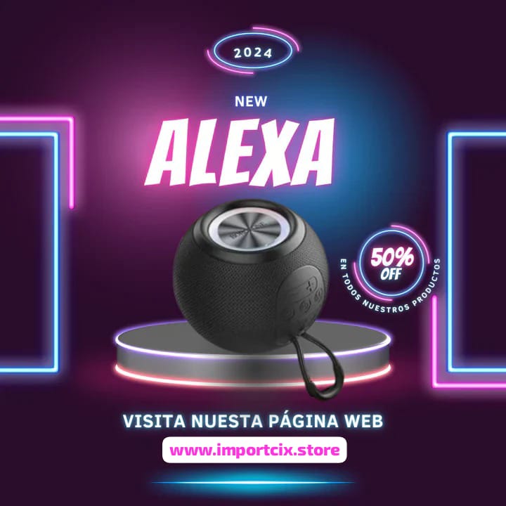 PARLANTE INTELIGENTE "ALEXA"